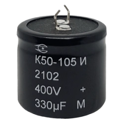 Compact Aluminum Electrolytic Capacitors K50-105 EVAЯ.673541.065TU