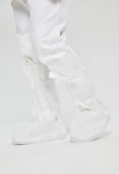 Laminated Non-Woven Material Protective Footwear - Special Decontaminating Booties