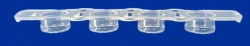 Disposable Lab Research Plate with Flat 4-Well Lid PL-2-96