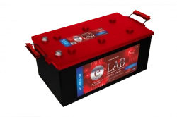 Lead Acid Battery for Starting Piston Engines 6ST-190 "ELAB" Body B1