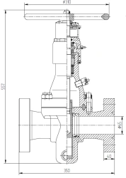KSA18 Slide Valve for Oil Pipeline Systems