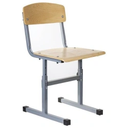 Student Chair with Metal Frame 410x450x840 mm Model SU-1