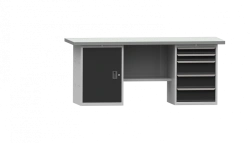 Heavy-Duty Workbenches Series LVS - Durable Steel Construction