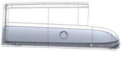 Right Roof Panel for Cars - A9606578609