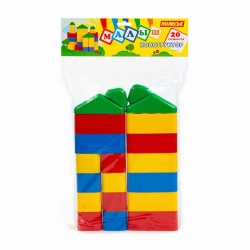 Child-Friendly Building Block Set with 20 Large Pieces - Baby Model