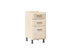 Alexandria LD.249130.000 3-Drawer Facade 400 (Lento Leather)