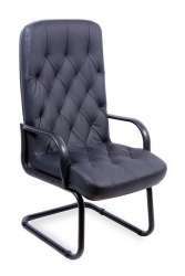 Premier Conference Chair - Non-Rotating Metal Base