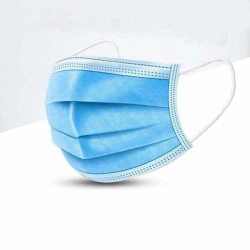 Blue Medical Face Mask Made of Non-Woven Materials