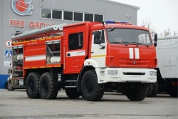 Fire Fighting Foam Vehicle APT-(5.0-7.5)-70/4, Type 58815K43118 on KAMAZ-43118-50 Chassis