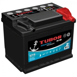 TUBOR AQUATECH STANDART Lead-Acid Starter Battery 6ST-60.1(0) VL