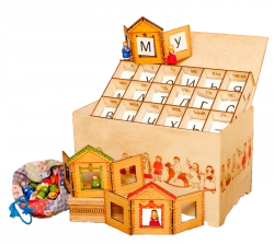 Educational Kit "Native Word" with Magnets and Sound Figures