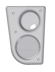 Right Upper Lantern Housing for LiAZ 529265 (Component 529265-5601136-03)