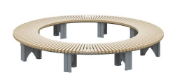 Outdoor Round Bench Romana 302.45.00