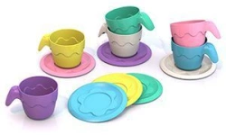 Children’s Play Dish Set (6 Cups + 6 Saucers)