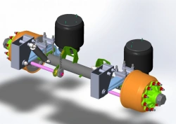 Axle Unit with Pneumatic Suspension AXL-11-AFSGPK-00