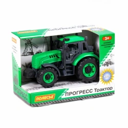 Inertia-Driven Toy Tractor with Detailed Design for Kids Progress Model 91222