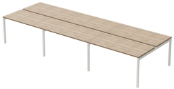 Magna Bench System on P-Shape Support, Art. MSB 11