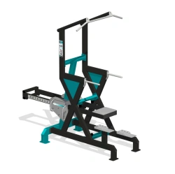 Outdoor Power Training Machine for Pull-Ups and Dips with Adjustable Weights