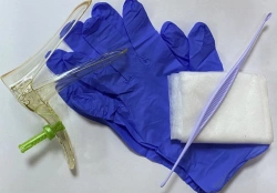 Disposable Sterile Gynecological Kit for Cervical and Vaginal Specimen Collection "Femina®" with "Golden" Cusco Mirror