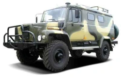 Euro-3 Diesel Engine 330811 All-Wheel Drive Cargo Vehicle