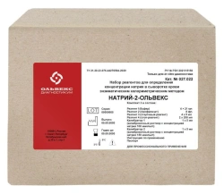 Reagent Kit for Quantitative Sodium Detection in Clinical Samples" (Sodium-2-Olvex 027.022)