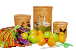 Educational Toy Set "Tuesski with Ideas" - Fruits