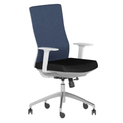 Tesla B30 White Ergonomic Armchair