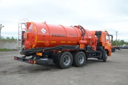 Vacuum Tank Truck for Oil Products GRK66 Model 56776-0000010-50