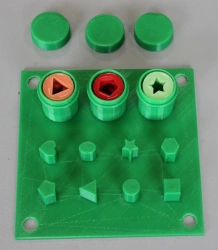 Laparoscopic Surgical Training Module No. 7 (Puzzles), ROST-LapModule-7