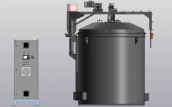 Shaft Furnace for Thermal Treatment of Aluminum Casting SШО-15.20/7-И2ВП