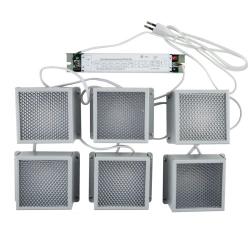 ULP-1010 Embedded LED Panels IP40 Grilyato Kit06