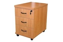 Office Cabinet with Metal Handles - Model O-1234