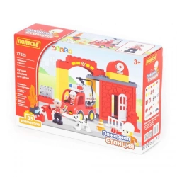 Maxi Constructor "Fire Station" - 35 Pieces, Art. 77523