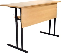 Adjustable Double Student Desk SU-R for Grades 3-5
