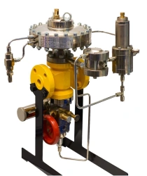 Gas Pressure Regulator for Natural Gas, Propane-Butane, Model RD DN25-200/250 PN1.6 MPa, PN10.0 MPa