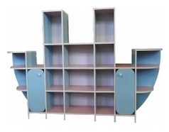Children's Shelving Unit "Steamship" Art. S.06.37