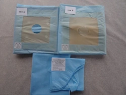 Surgical Gown Set with Built-in Latex Plate and Waterproof Coating for Orthopedic Surgery