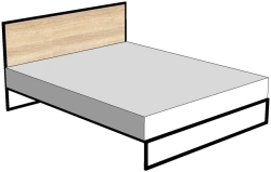 Kyoto Double Bed Art. KKR3