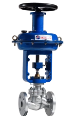 Single Seat Isolation Valve with Diaphragm Actuator, Type KO, DN 15-300, PN 16-40