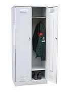 Two-Door Wardrobe with Shoe Shelf, Praktik SHG-08