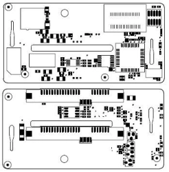 2xSFF Disk Expansion Module for System Connection YADR.469555.071