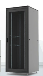 Floor-standing Vandal-resistant Telecommunications Cabinet 19" (RECQO-64210-1P-1P)