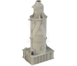 Vertical Wet Gas Scrubber VМ-2 for Air Purification