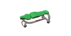 Horizontal Hyperextension Bench with Rubber Feet D 120mm * 20mm