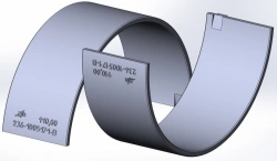 Lower Crankshaft Bearing Insert DZW.236-1005171-V