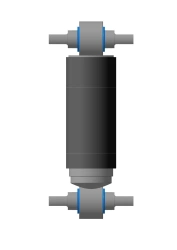 Hydraulic Damper UGT 120.60.60 for Smooth Ride