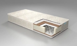 Natura Aura Mattress - Spring Block, Coconut, and Synthetic Components