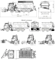 Combined Road Machine PS-10.02 for Snow and Ice Clearance