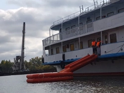 River Evacuation Device REU-3 for Safe Passenger Rescue