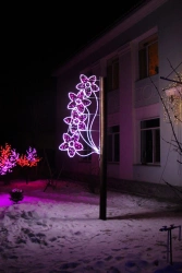 Decorative LED Console "Snowdrop" – Outdoor Light Fixture with Brackets (220V, 24V Modifications)